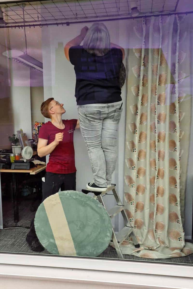 Ausstellungsfläche Schaufenster